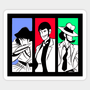 Lupin the 3rd Jigen and Goemon Magnet